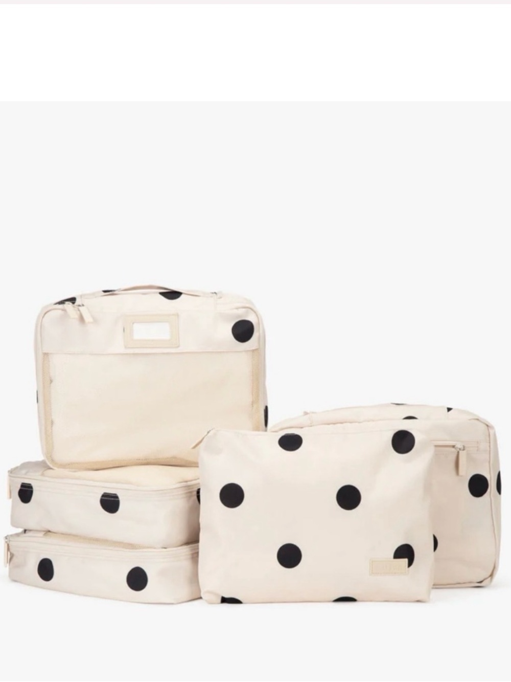 ❤️… Calpak Packing Cube Set (5 pieces) in Polka Dot